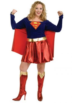 Supergirl Adult Plus Size
