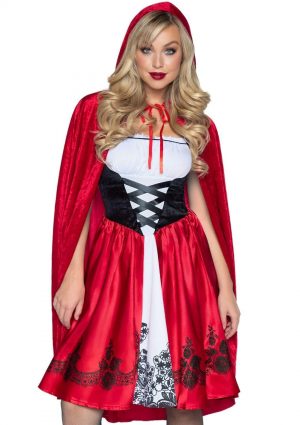 CLASSIC RED RIDING HOOD ADULT LARGE