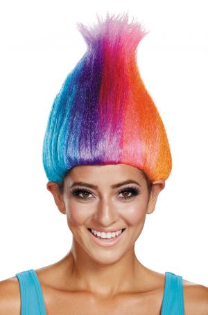 TROLLS  WIG RAINBOW