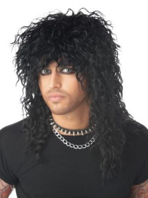 HEADBANGER WIG BLACK