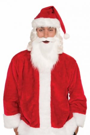 SIMPLY SANTA WHITE BEARD O/S