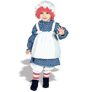 Raggedy Ann Costume: Girls Toddler Size (2T-4T)