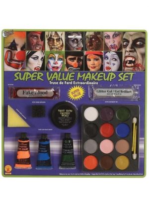 Super Makeup Art Kit Halloween Costumes and Accessories