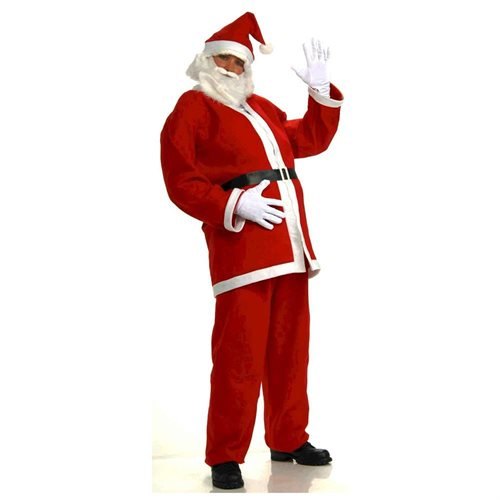 All About Holidays » Disposable Santa Costume Medium