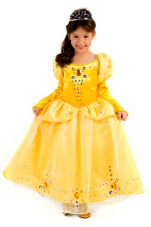 Jeweled Belle Princess Child Costume XS 4