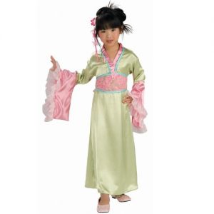 Plum Blossom Princess Kids Costume, Large