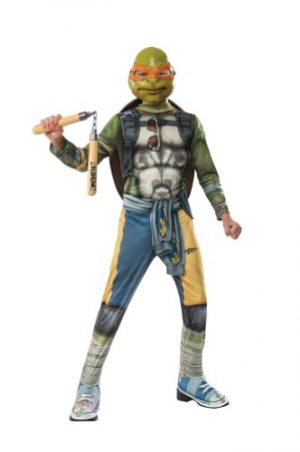 NINJA TURTLE MICHELANGELO - CHILD LARGE