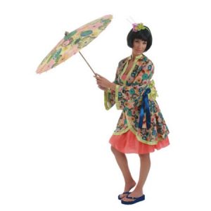 Child Jade Asian Costume Large