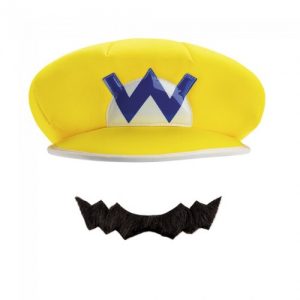 Wario Child Hat & Mustache