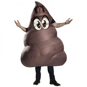 Adult's Inflatable Poop Costume O/S