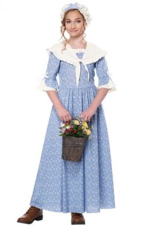 Colonial Village Girl Large 10/12