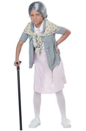 Grandma Bubushka Child Costume Kit-Standard