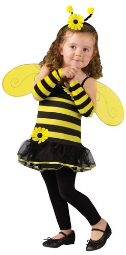 Honey Bee Toddler Costume- Small 2T