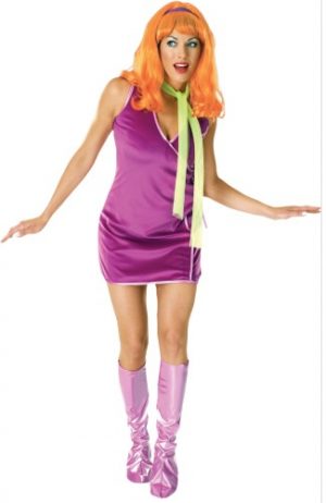 Adult Womens Standard  Licensed Scooby-Doo Daphne Costume