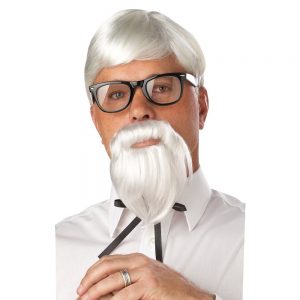 KFC Colonel Wig And Beard Set