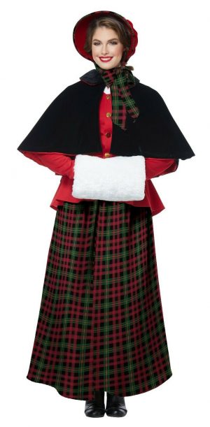 Holiday Caroler Woman Large