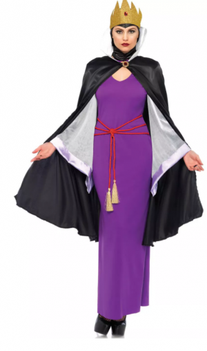 Deadly Dark Queen Adult Costume- X-Large