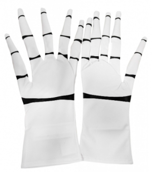 Jack Skellington Gloves Nightmare Before Christmas Adult Costume Accessory