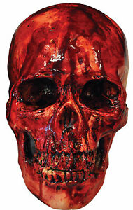 Skull Bloody Resin Adult Decoration Prop