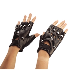 Studded Gloves Punk/Biker