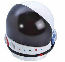Astronaut Plastic Helmet Costume Accessory