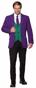 Purple Jacket & Green Vest Set (Adult) - One Size XXL