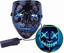 Red Blue 2 pc Mask
