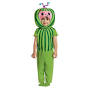 Toddler Cocomelon Halloween Costume Jumpsuit with Headpiece-MELON 3T-4T