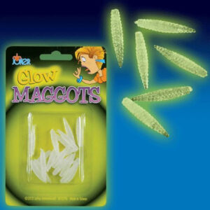 Glow in The Dark Gross Rubber Maggots