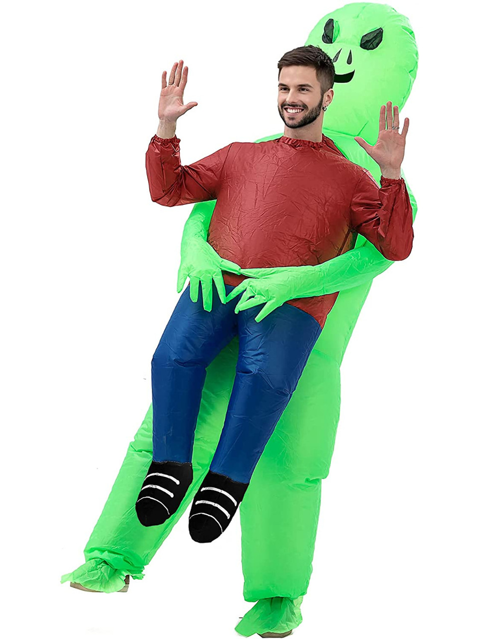 All About Holidays » Adult’s Alien Abduction Inflatable Costume