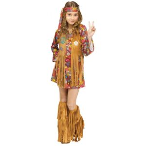 Peace & Love Hippie - Child S 4-6
