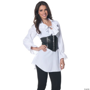 Pirate Front Laced Blouse-Medium