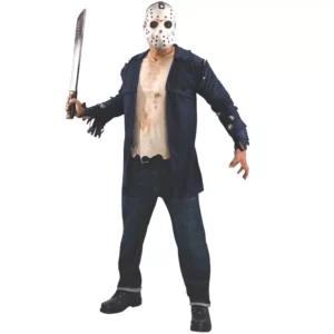 Friday the 13th Friday the 13th Deluxe Jason Adult Costume, Standard