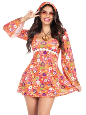 Hippie Chick Costume Small / Medium