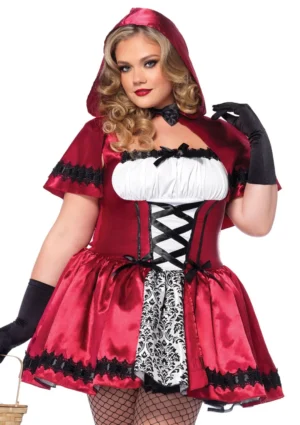Gothic Red Riding Hood Plus Size 3X