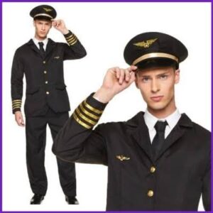 Airline Pilot Adult - L