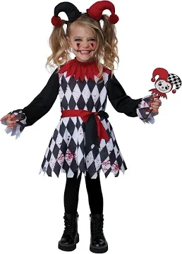 Lil Harlequin Jester Toddler 3T